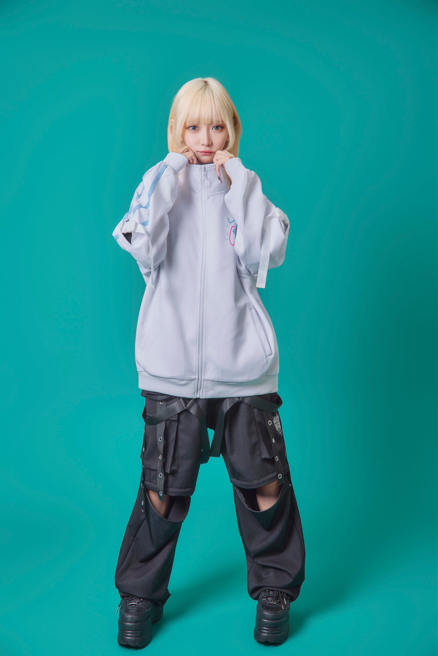 【PSYCHO NATION】× 寝田ルネ  ゲーマートラックジャケット (745602)