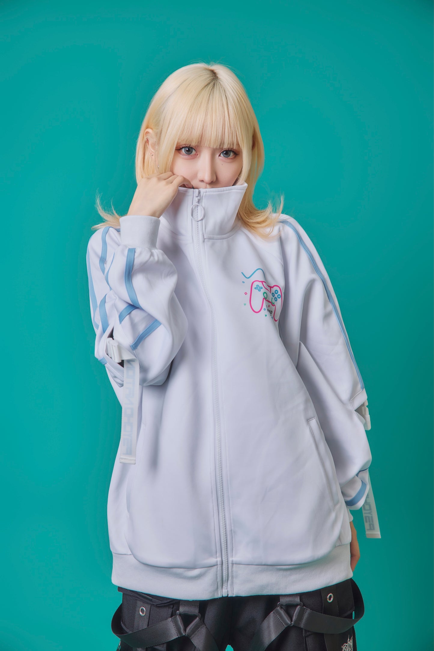 【PSYCHO NATION】× 寝田ルネ  ゲーマートラックジャケット (745602)