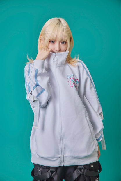 【PSYCHO NATION】× 寝田ルネ  ゲーマートラックジャケット (745602)