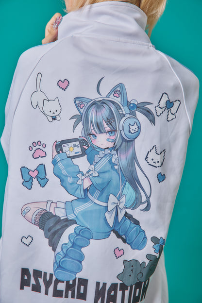 【PSYCHO NATION】× 寝田ルネ  ゲーマートラックジャケット (745602)