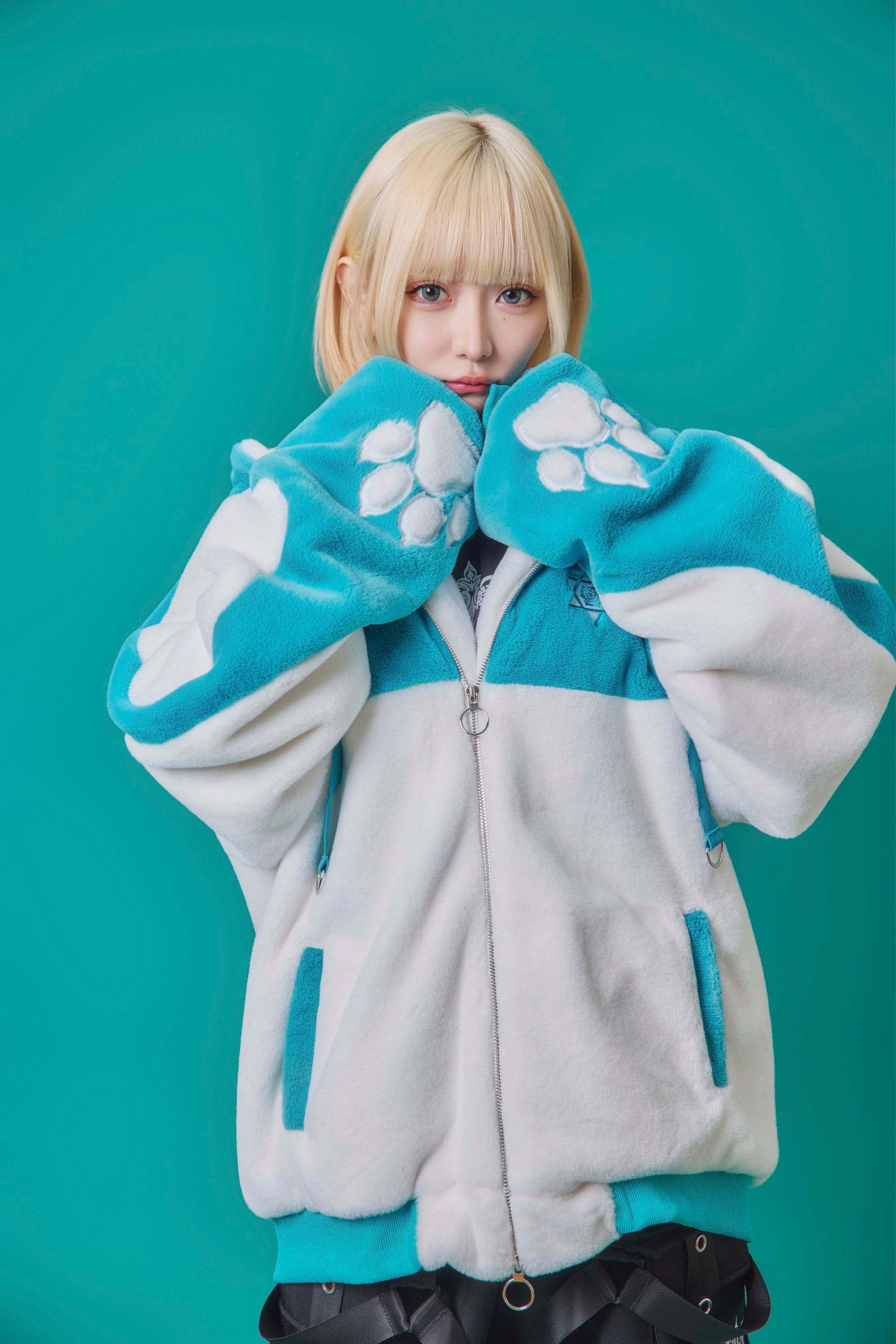 PSYCHO NATION】猫耳 ファーフードブルゾン(735403) – ring official