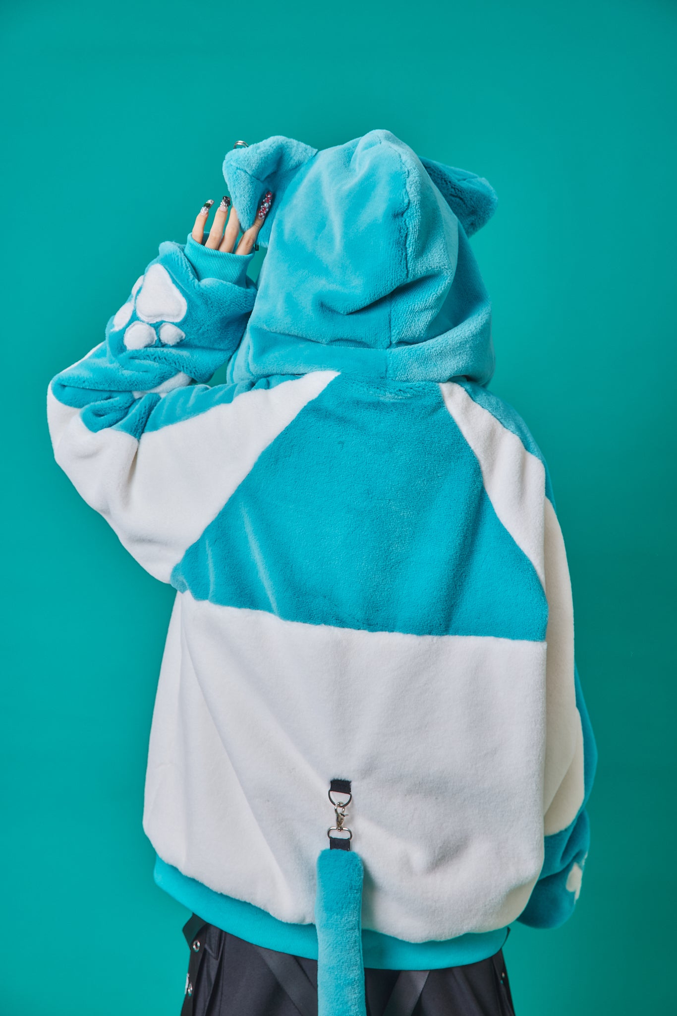 PSYCHO NATION】猫耳 ファーフードブルゾン(735403) – ring official