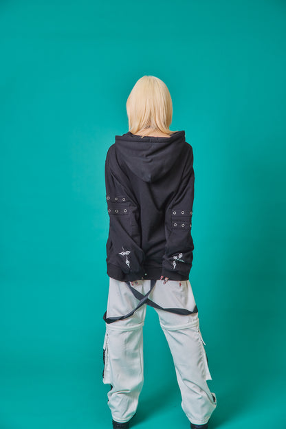 【PSYCHO NATION】× 寝田ルネ  DEVILパーカー (745501)