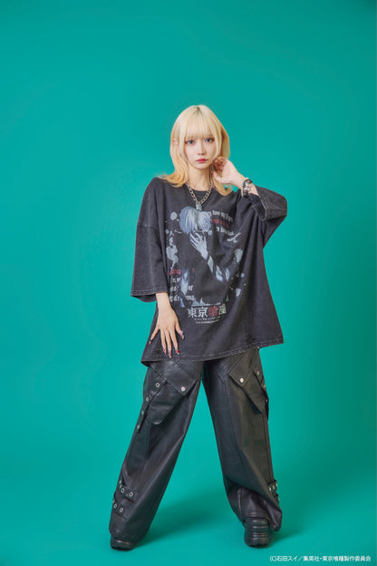 【P.N UNDERGROUND×東京喰種】金木研ダメージ TEE (735620)