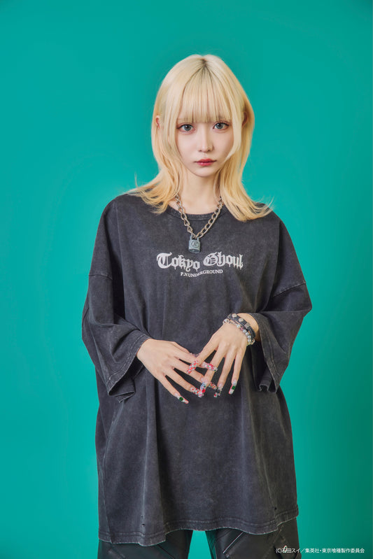 【P.N UNDERGROUND×東京喰種】東京喰種ダメージ TEE (735621)