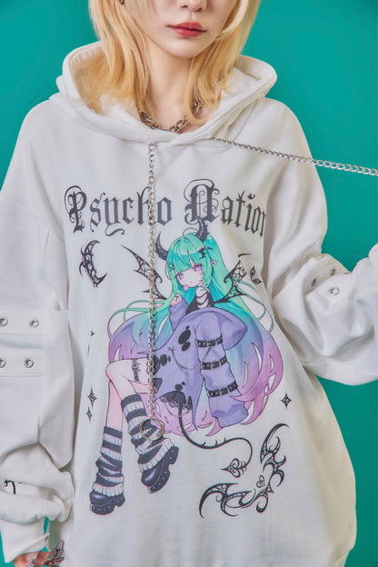 【PSYCHO NATION】× 寝田ルネ  DEVILパーカー (745501)