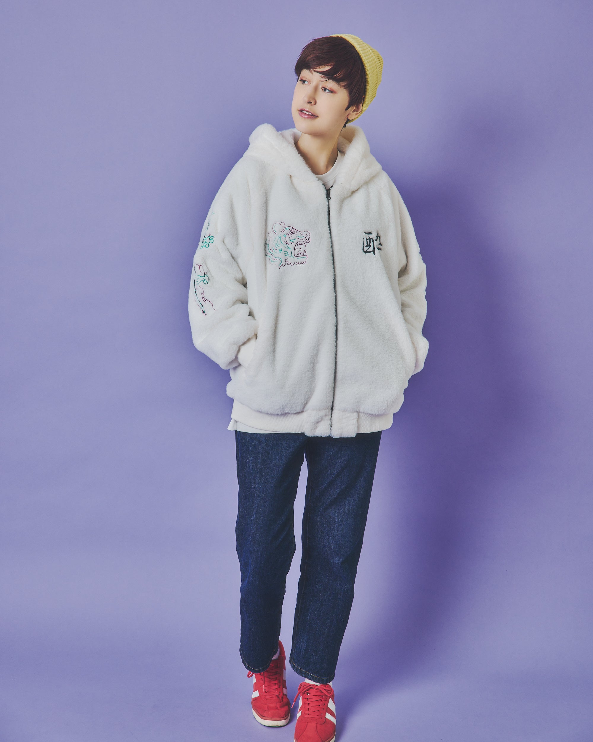 YOIDORE】 酒愛好家 ファーフードブルゾン (835702) – ring official