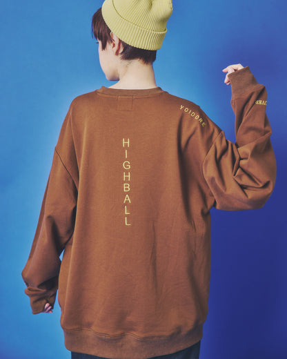 【YOIDORE】ハイボール クルーネックスウェット (845604)