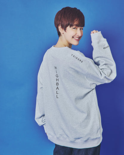 【YOIDORE】ハイボール クルーネックスウェット (845604)