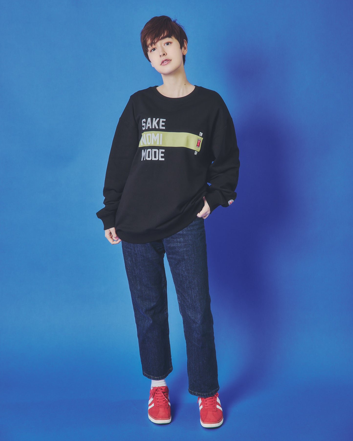 【YOIDORE】 酒飲みモード クルーネックスウェット (845606)