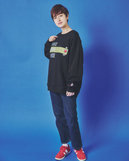 【YOIDORE】 酒飲みモード クルーネックスウェット (845606)