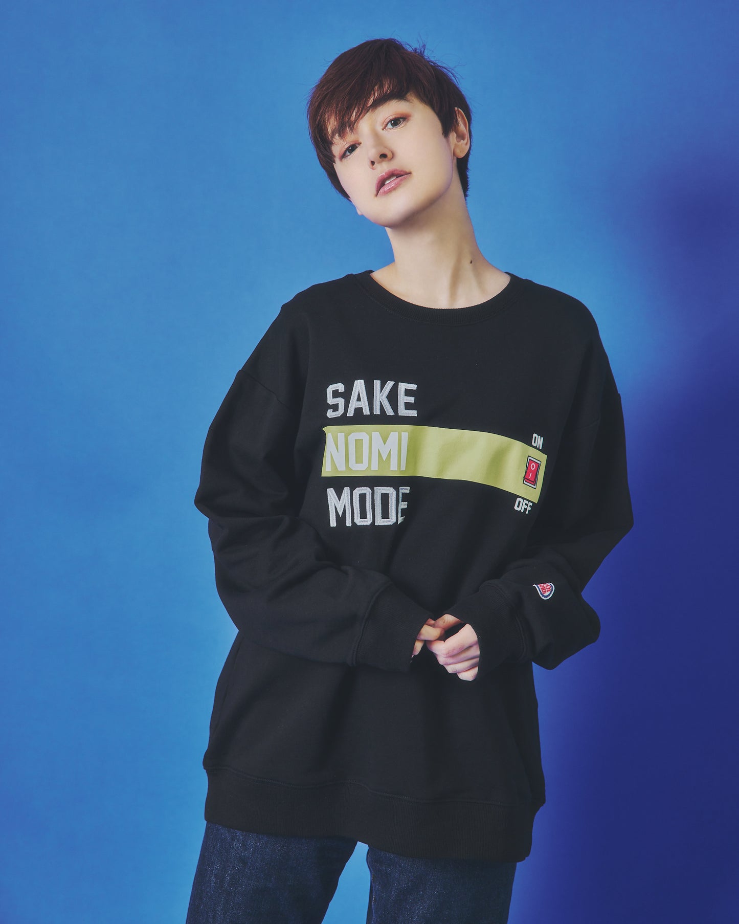 【YOIDORE】 酒飲みモード クルーネックスウェット (845606)