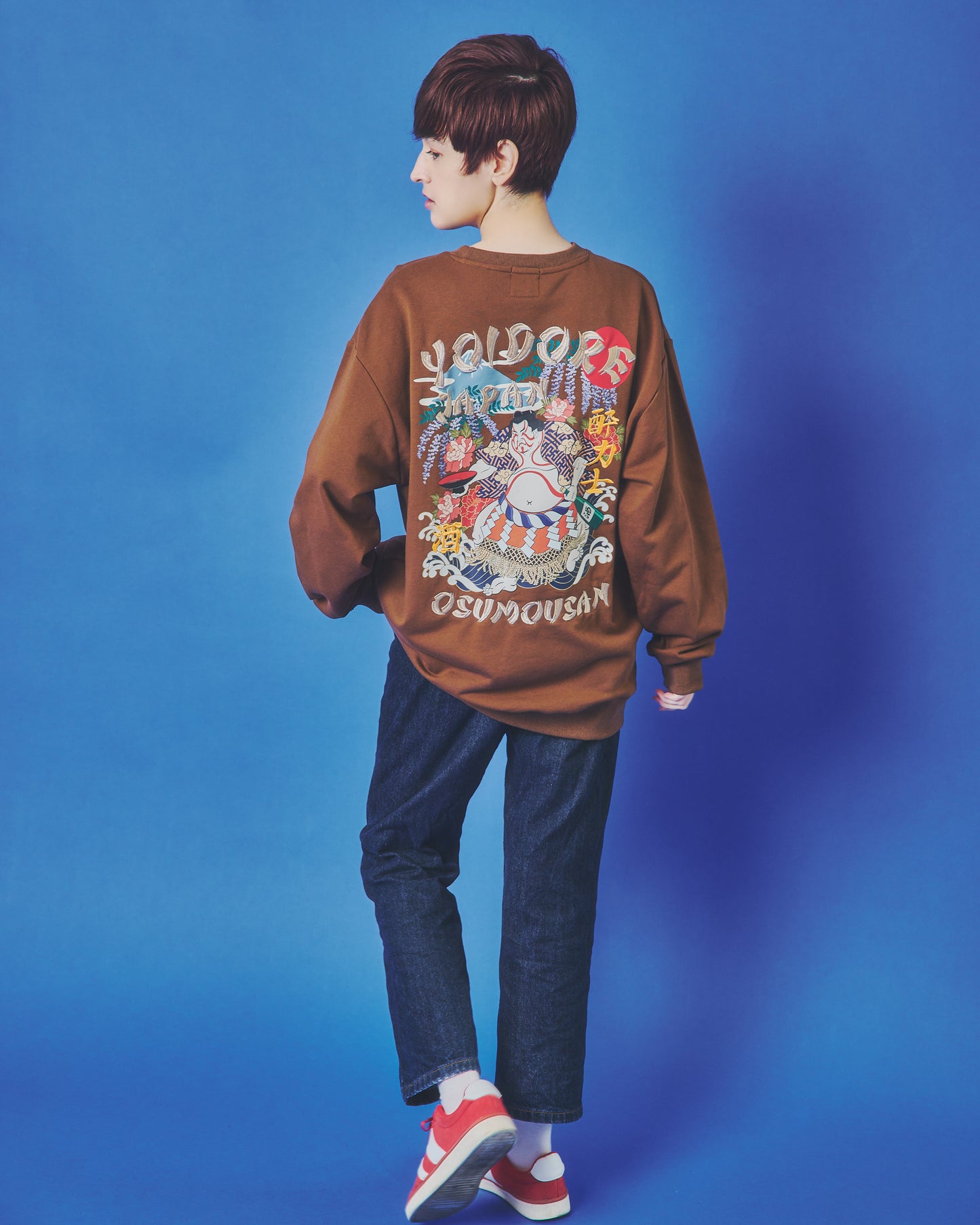 【YOIDORE】酔い力士 クルーネックスウェット (845608)