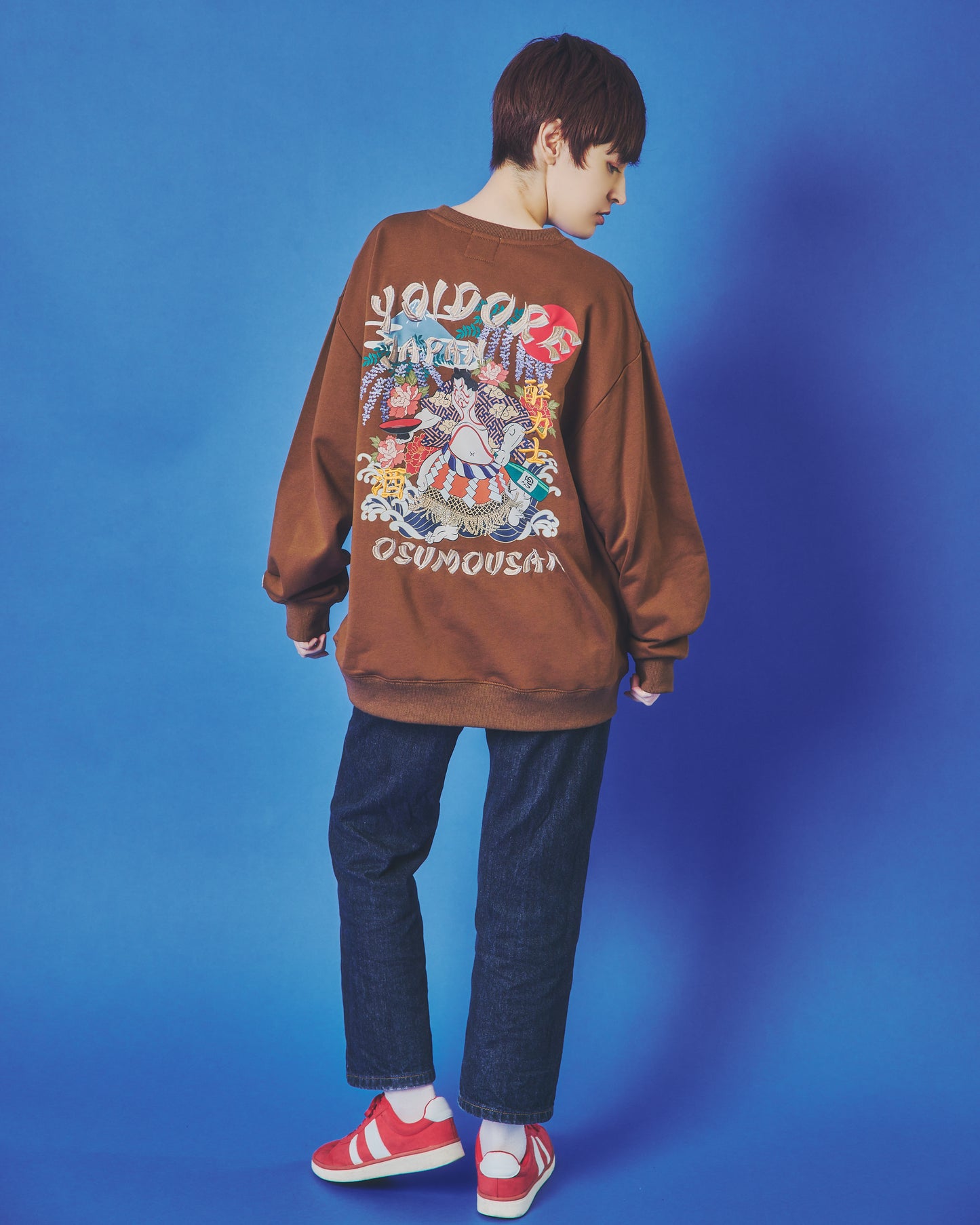 【YOIDORE】酔い力士 クルーネックスウェット (845608)