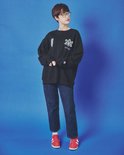 【YOIDORE】 東京スシダラケ コラボ クルーネックスウェット (845611)