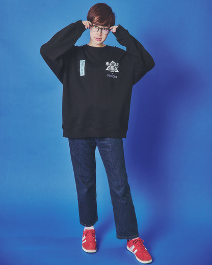 【YOIDORE】 東京スシダラケ コラボ クルーネックスウェット (845611)