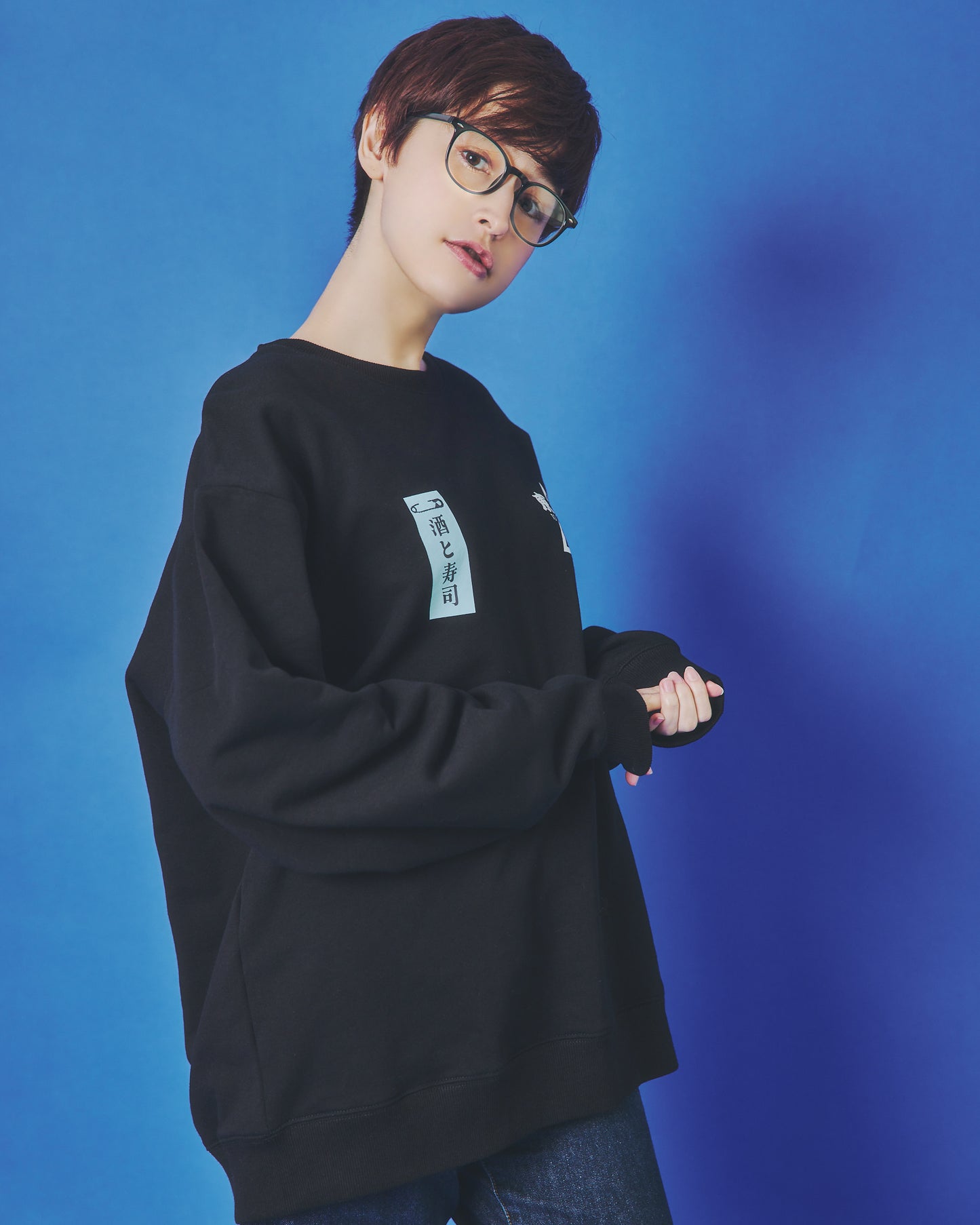 【YOIDORE】 東京スシダラケ コラボ クルーネックスウェット (845611)