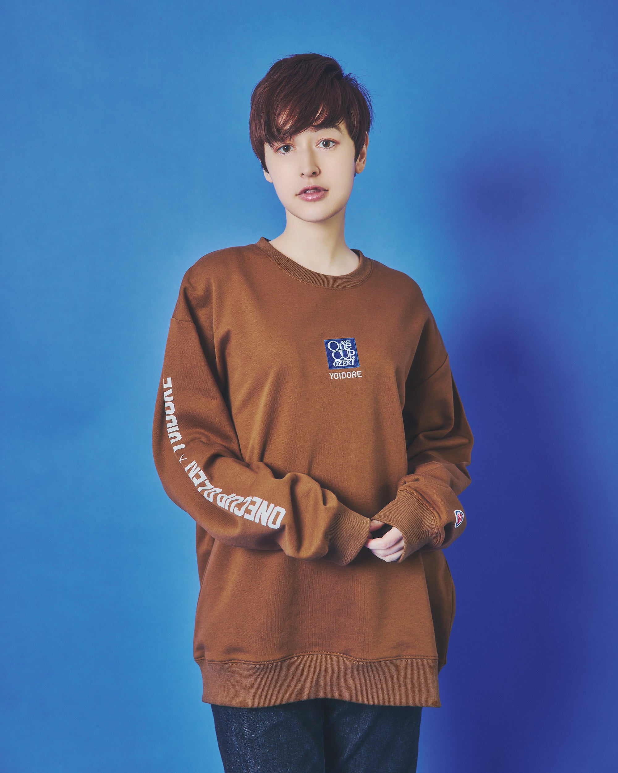 YOIDORE】 One CUP OZEKI コラボ クルーネックスウェット (845614