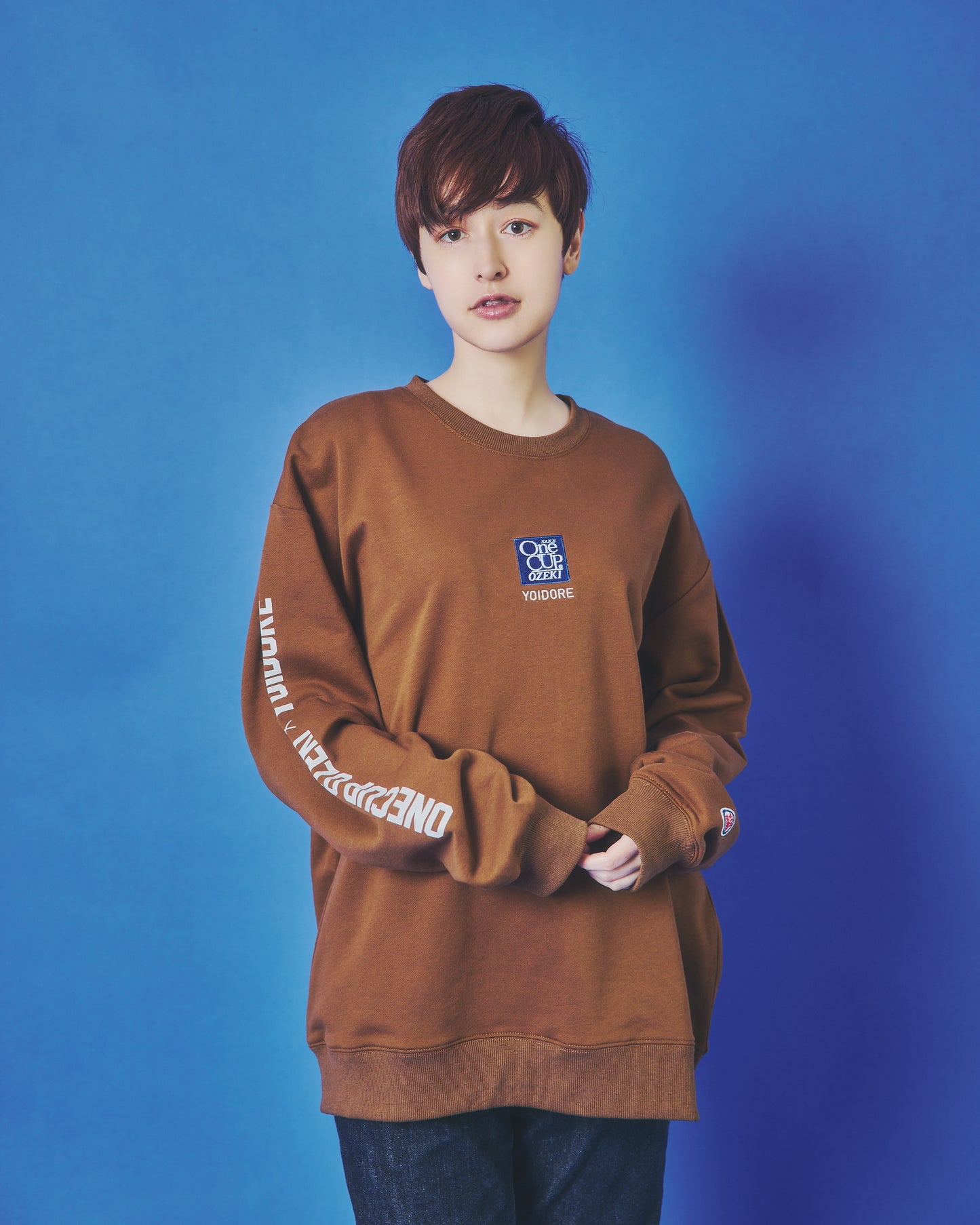 【YOIDORE】 One CUP OZEKI コラボ クルーネックスウェット (845614)