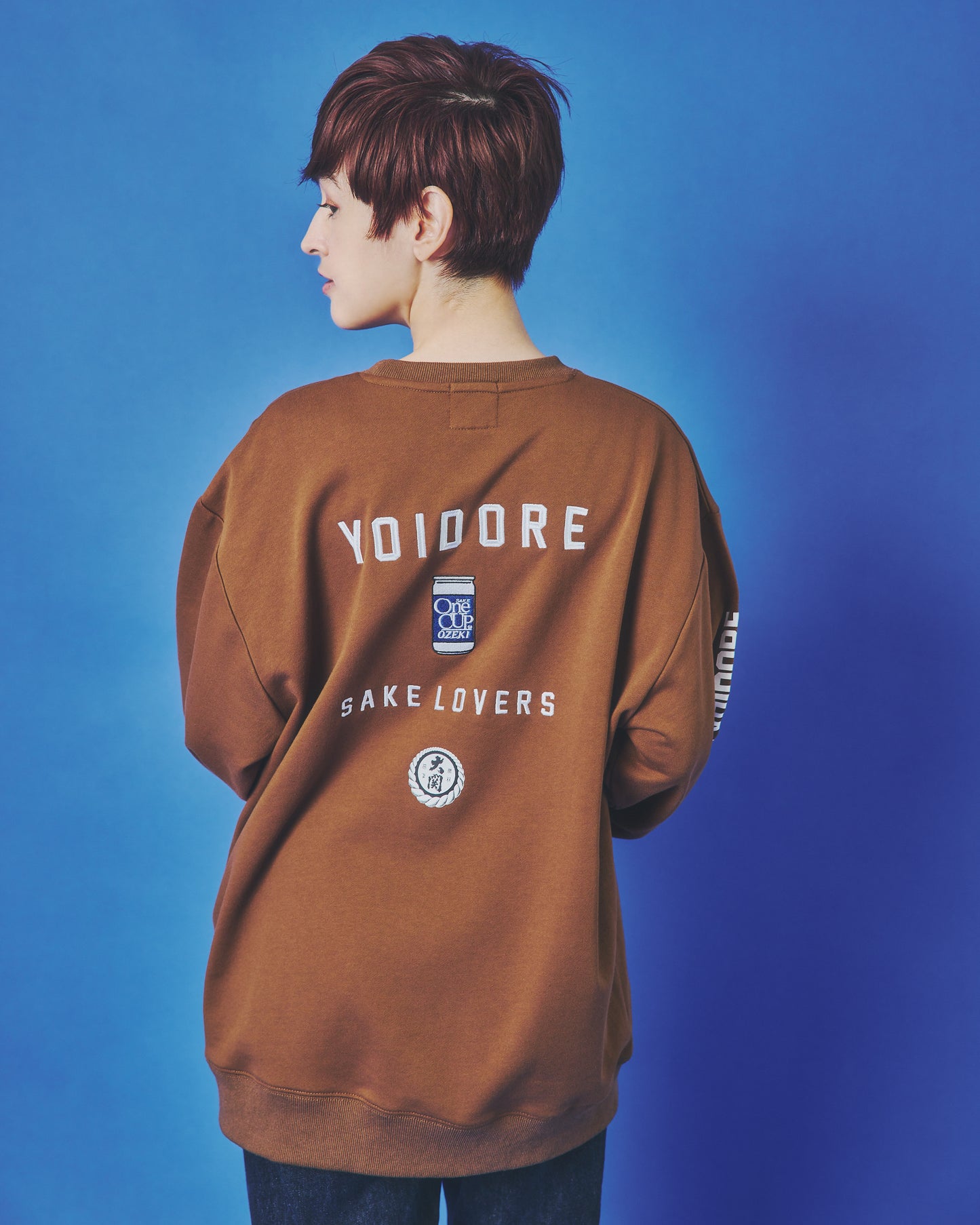 【YOIDORE】 One CUP OZEKI コラボ クルーネックスウェット (845614)