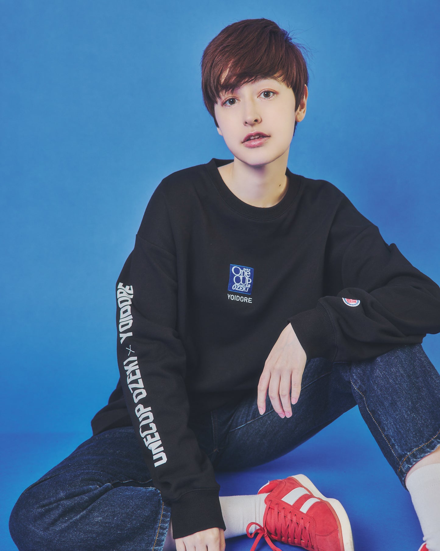 【YOIDORE】 One CUP OZEKI コラボ クルーネックスウェット (845614)