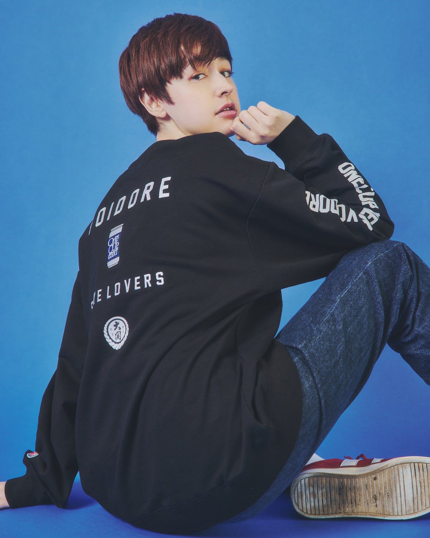 【YOIDORE】 One CUP OZEKI コラボ クルーネックスウェット (845614)