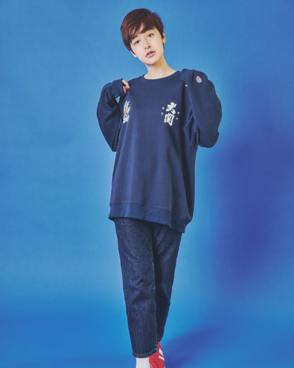 【YOIDORE】 大関 はこのさけ コラボ クルーネックスウェット (845615)