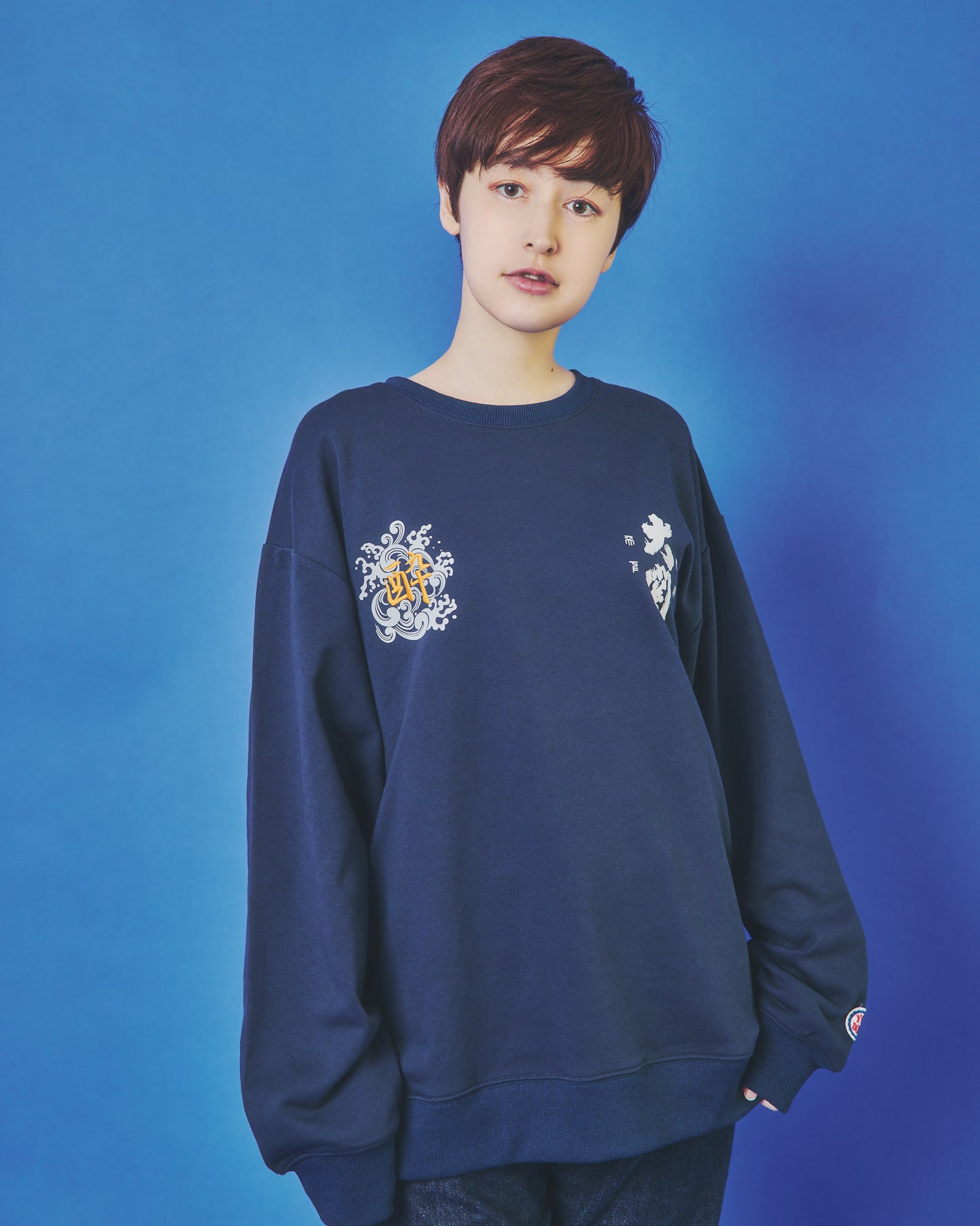 【YOIDORE】 大関 はこのさけ コラボ クルーネックスウェット (845615)