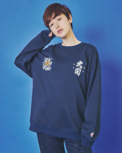 【YOIDORE】 大関 はこのさけ コラボ クルーネックスウェット (845615)