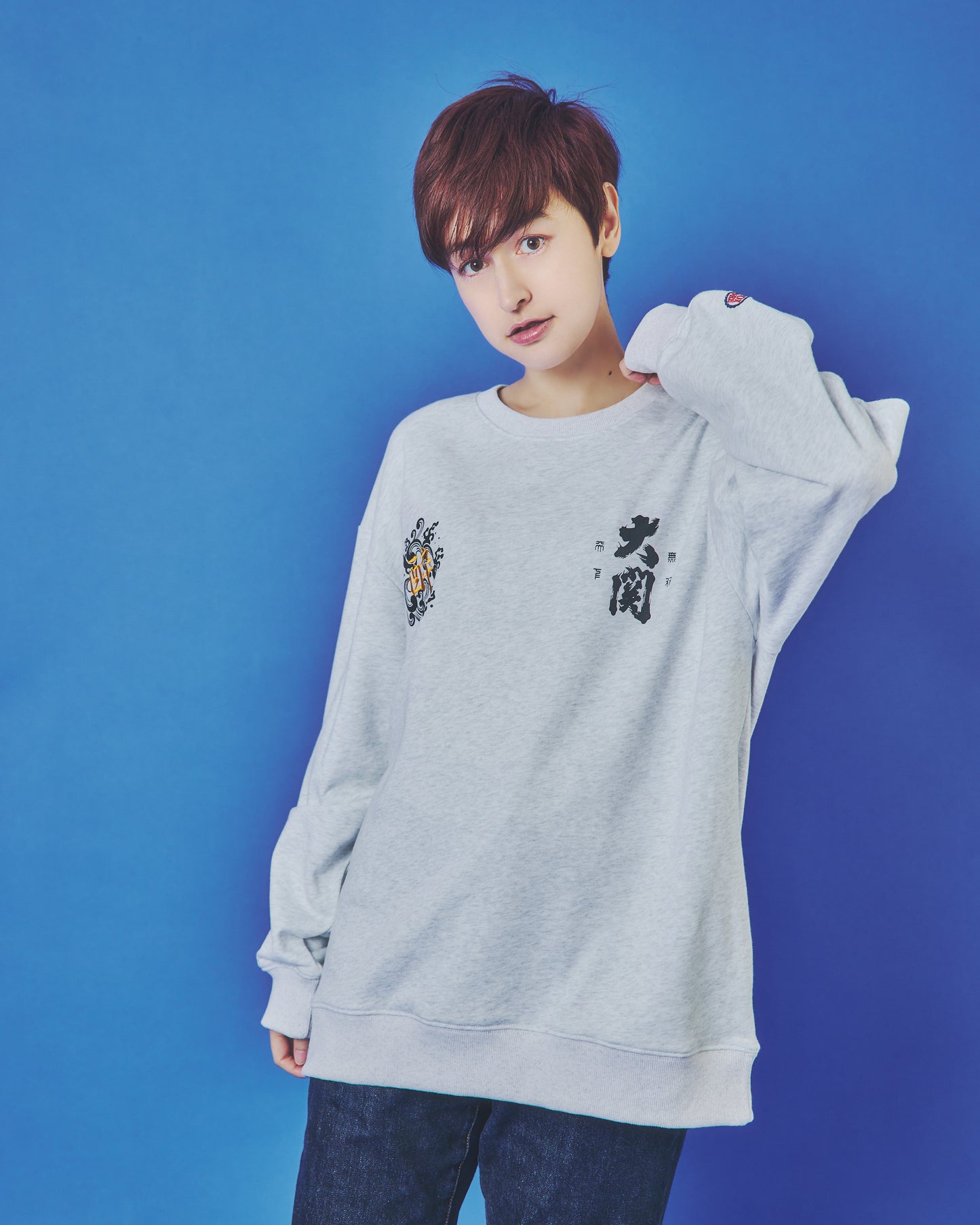 【YOIDORE】 大関 はこのさけ コラボ クルーネックスウェット (845615)