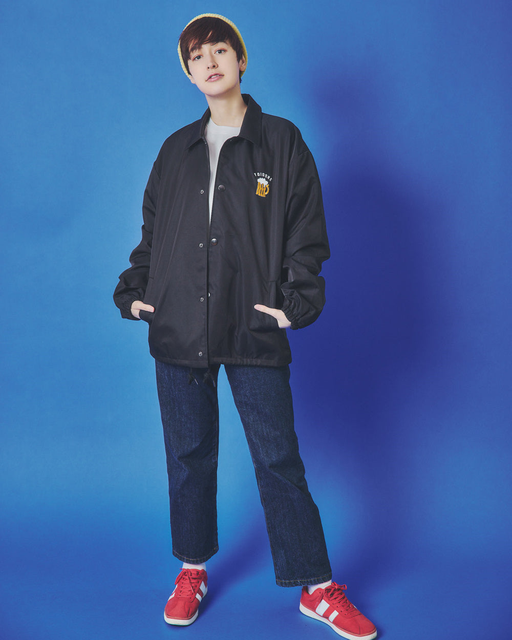 【YOIDORE】 ビール好き コーチジャケット (845300)