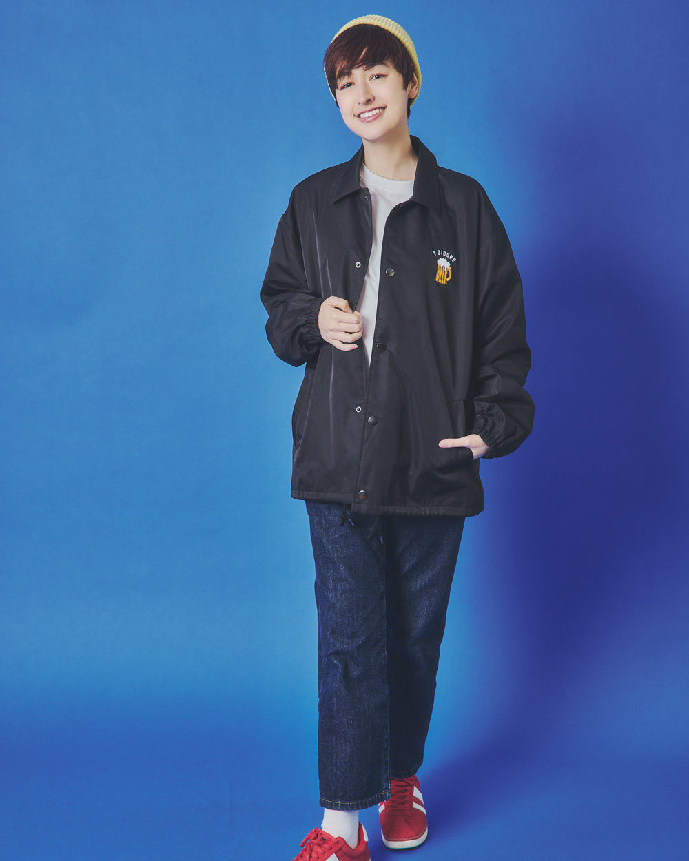 【YOIDORE】 ビール好き コーチジャケット (845300)