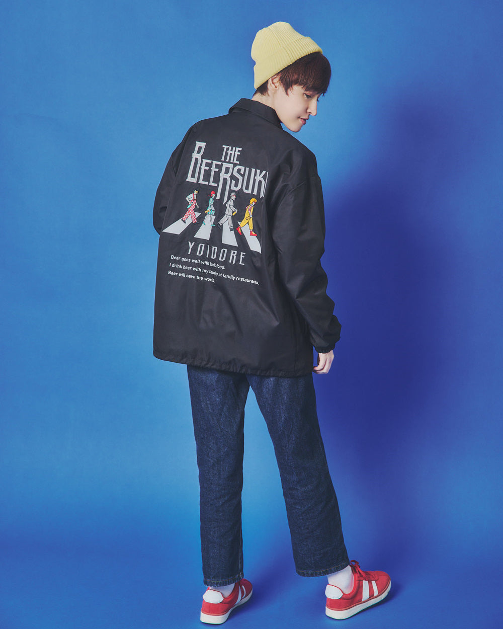 【YOIDORE】 ビール好き コーチジャケット (845300)