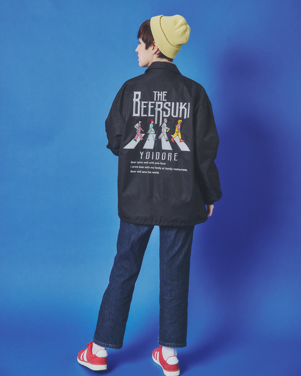 【YOIDORE】 ビール好き コーチジャケット (845300)