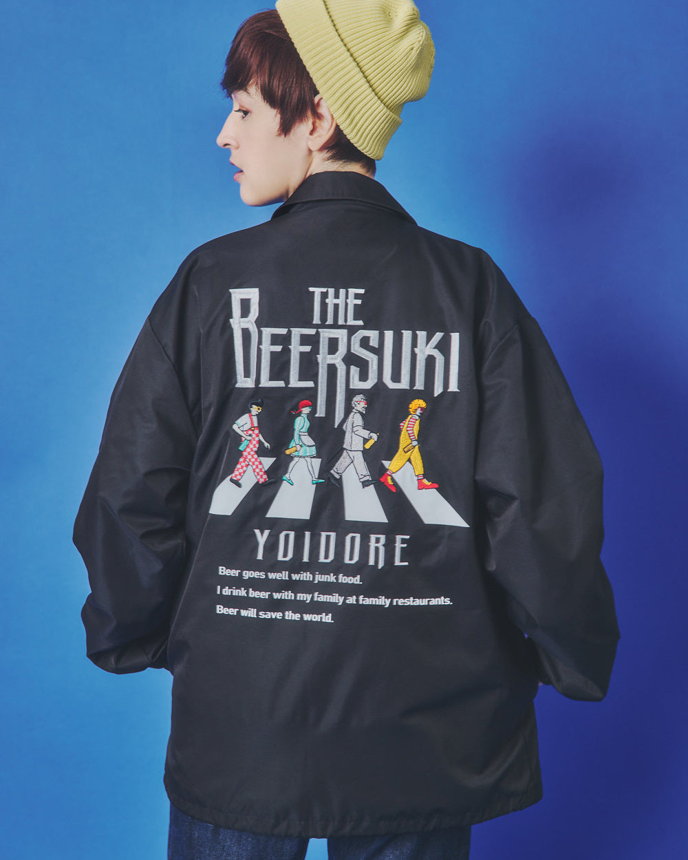 【YOIDORE】 ビール好き コーチジャケット (845300)