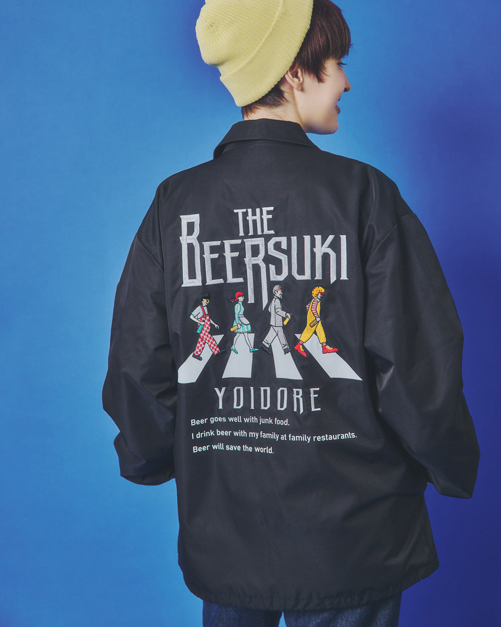 【YOIDORE】 ビール好き コーチジャケット (845300)