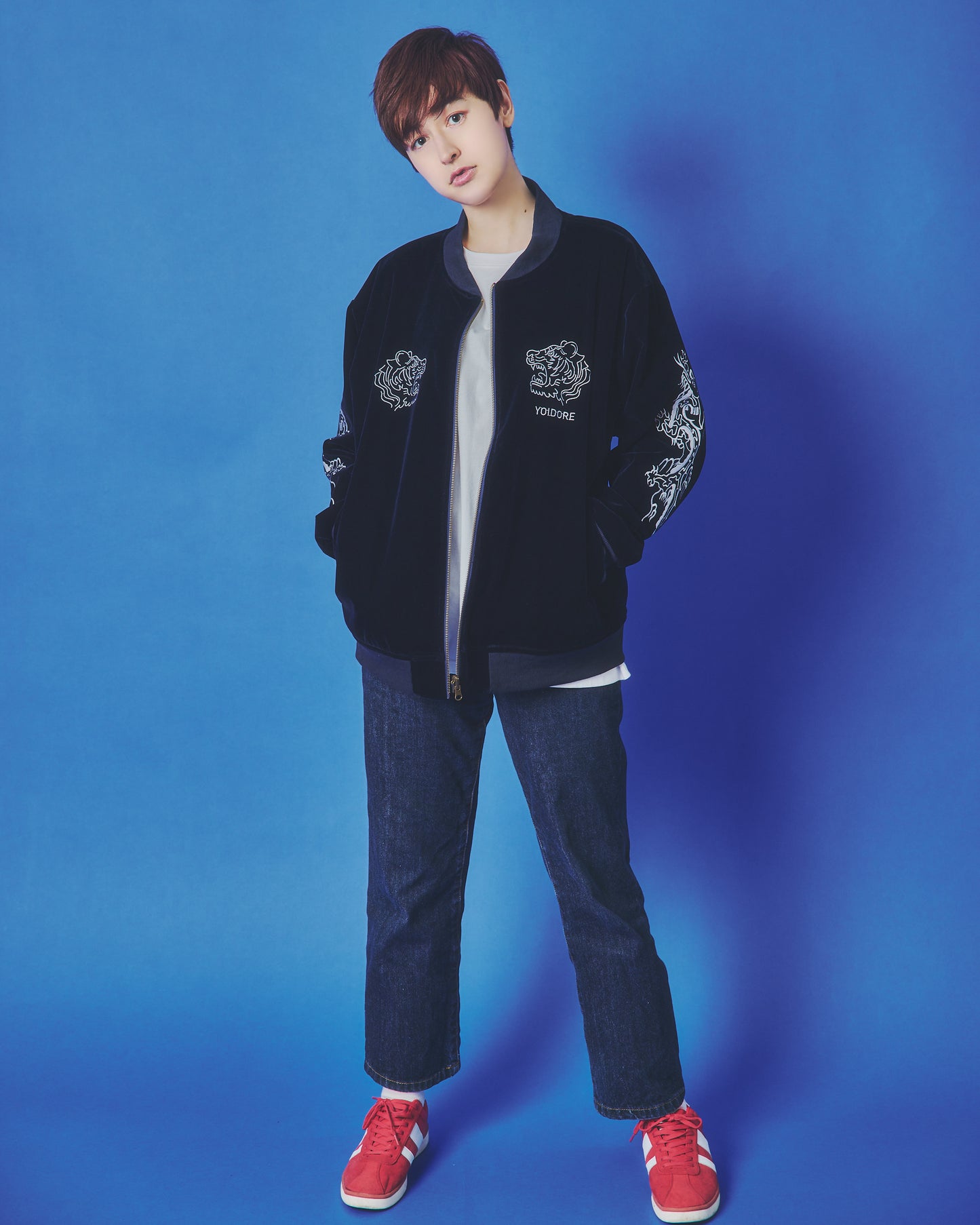 【YOIDORE】 別珍 リバーシブル ベトスカジャン (845401)