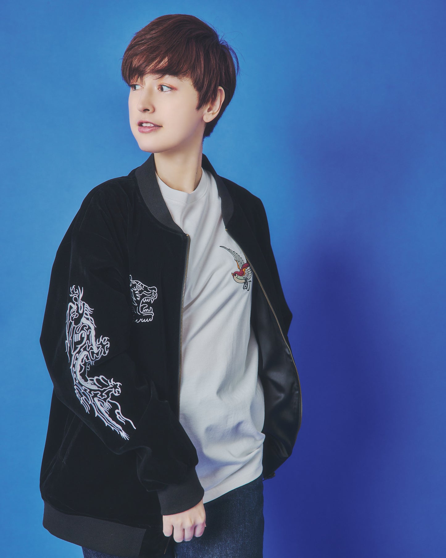 【YOIDORE】 別珍 リバーシブル ベトスカジャン (845401)