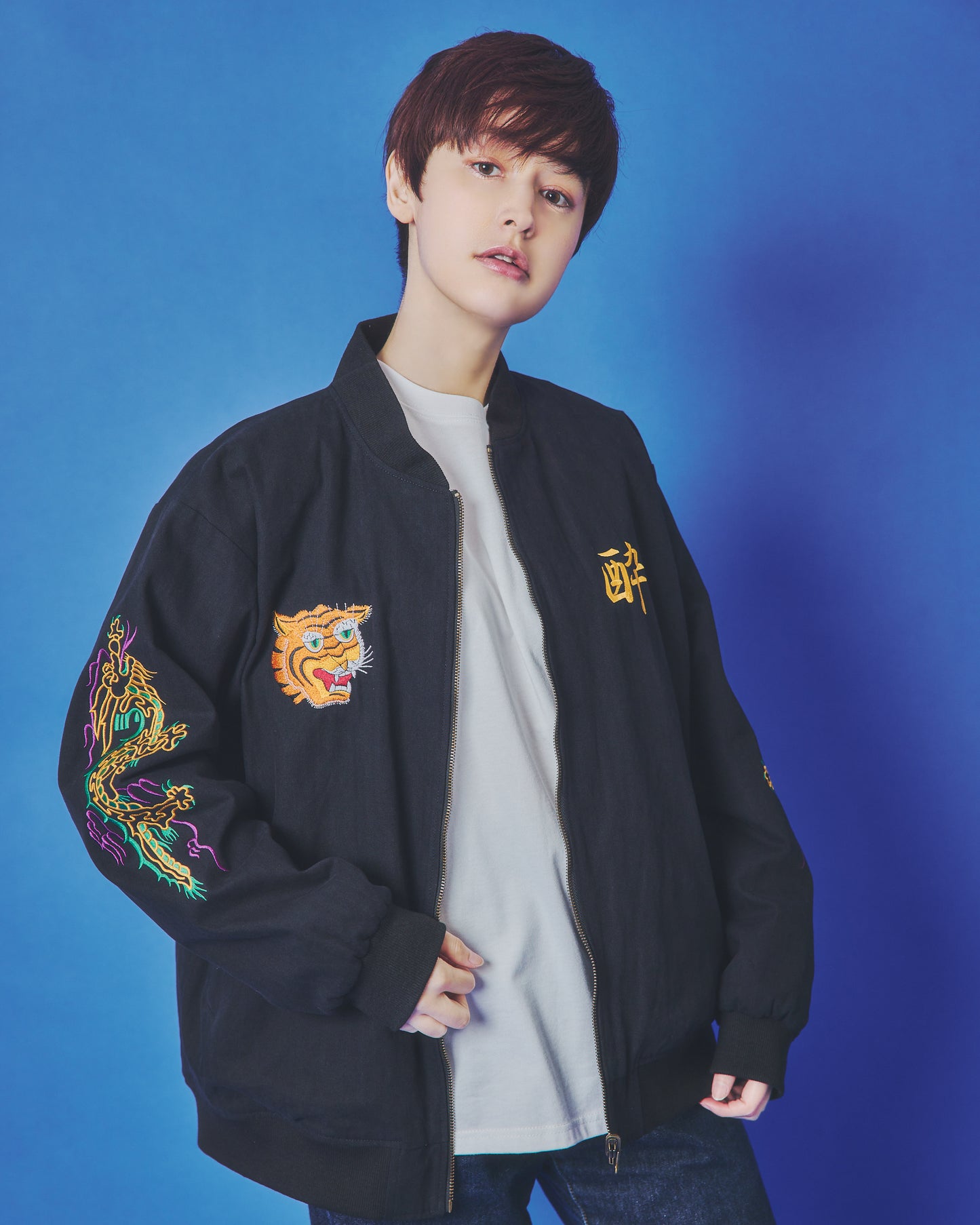 【YOIDORE】 JAPANスーベニア リバーシブルジャケット (845402)