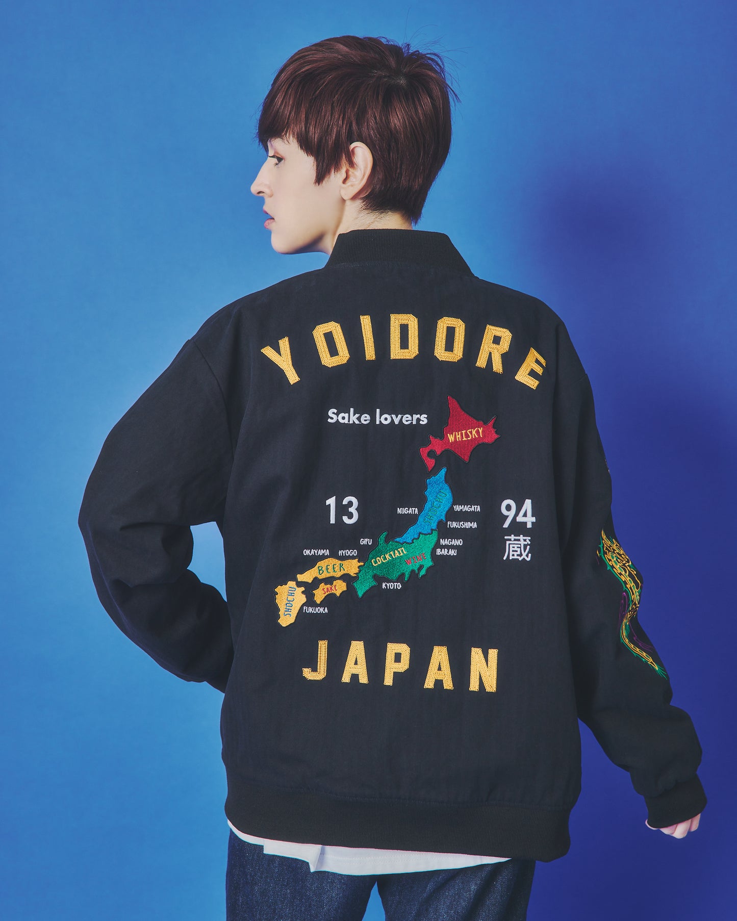 【YOIDORE】 JAPANスーベニア リバーシブルジャケット (845402)