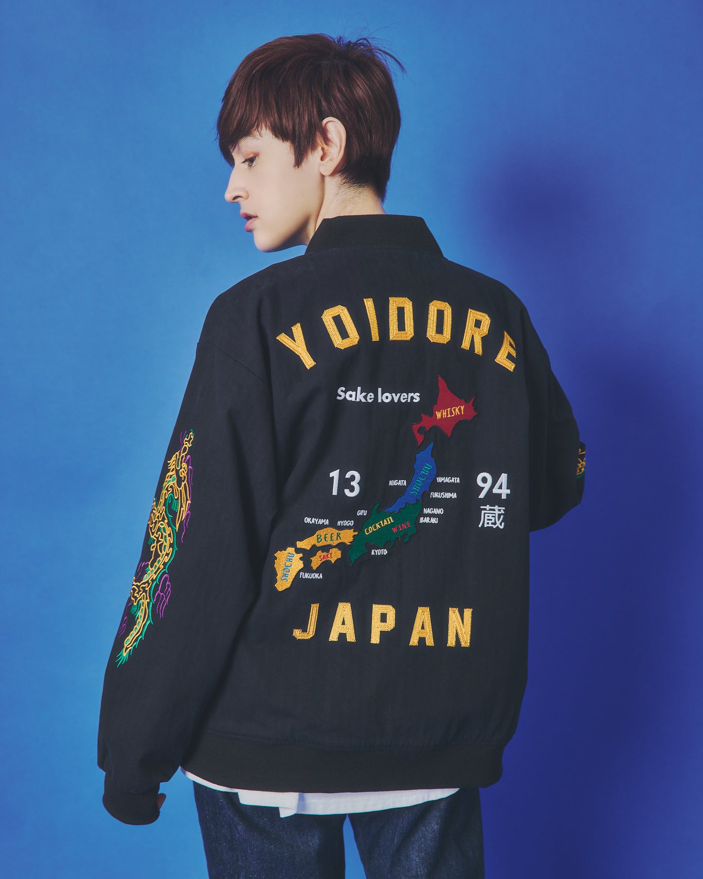 【YOIDORE】 JAPANスーベニア リバーシブルジャケット (845402)