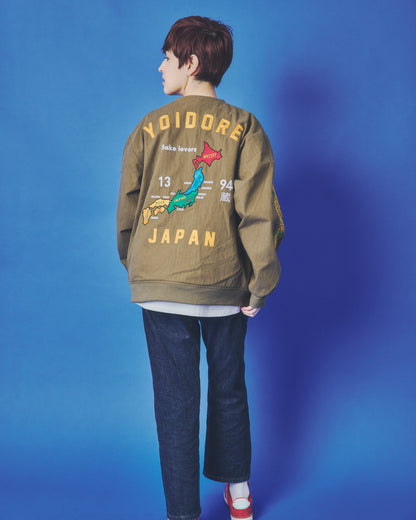【YOIDORE】 JAPANスーベニア リバーシブルジャケット (845402)