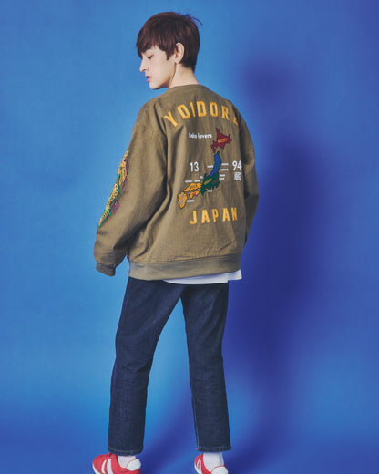 【YOIDORE】 JAPANスーベニア リバーシブルジャケット (845402)