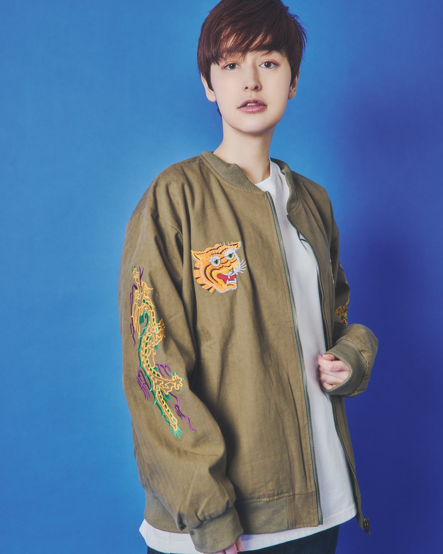 【YOIDORE】 JAPANスーベニア リバーシブルジャケット (845402)