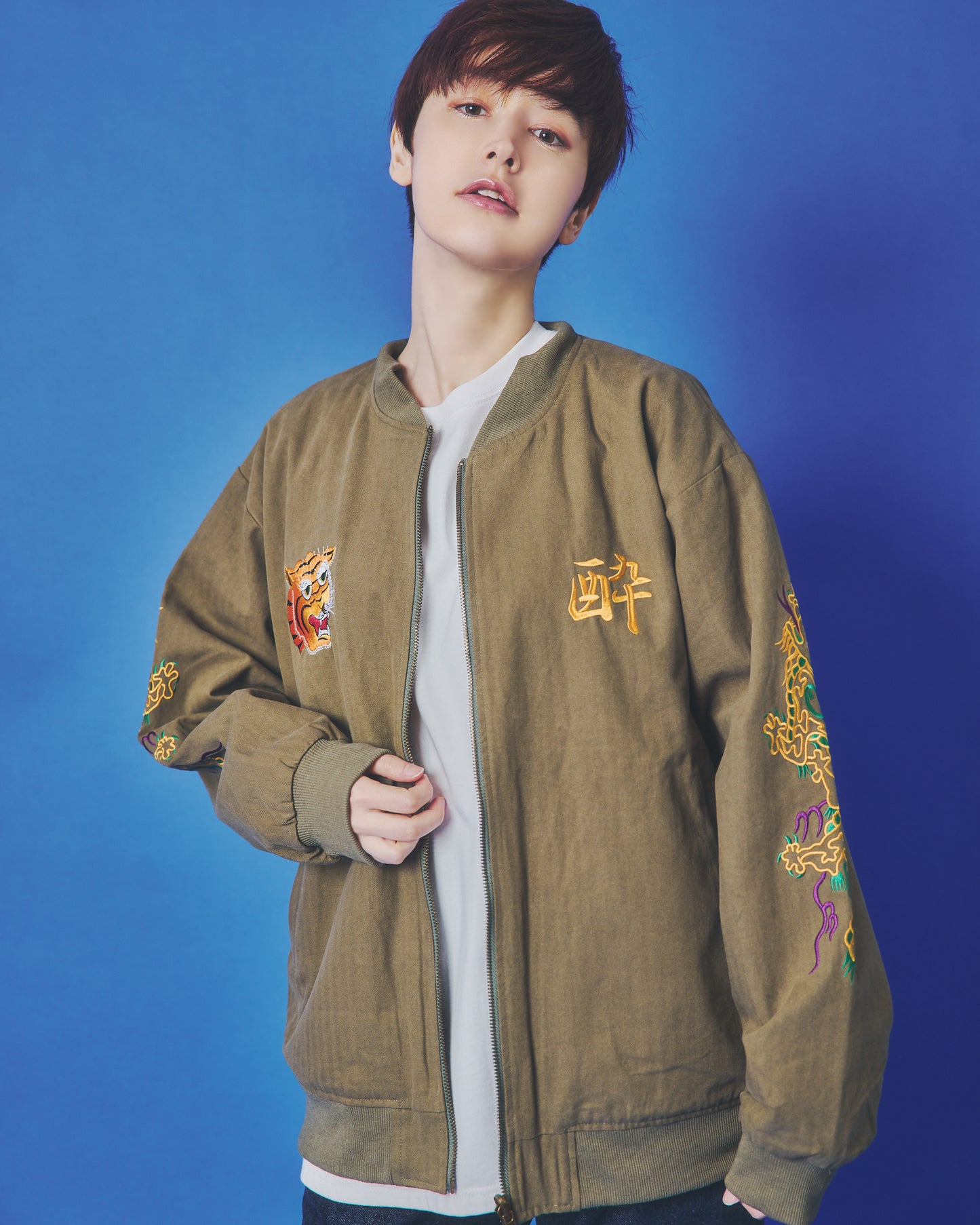 【YOIDORE】 JAPANスーベニア リバーシブルジャケット (845402)