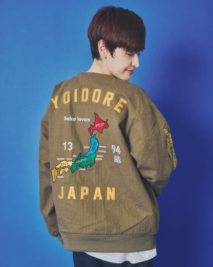 【YOIDORE】 JAPANスーベニア リバーシブルジャケット (845402)