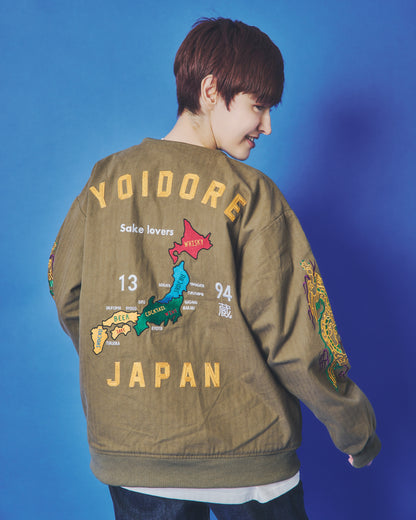 【YOIDORE】 JAPANスーベニア リバーシブルジャケット (845402)