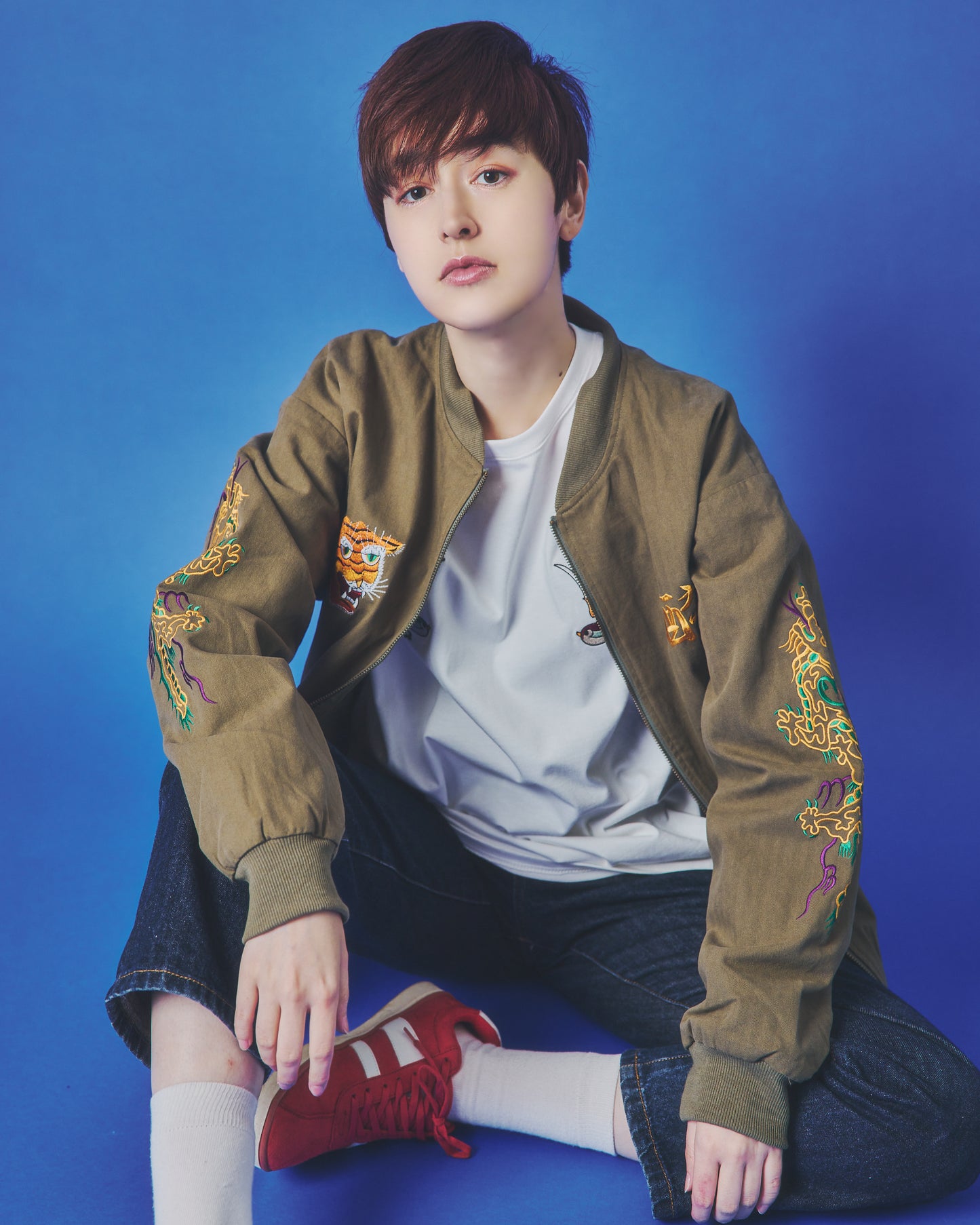 【YOIDORE】 JAPANスーベニア リバーシブルジャケット (845402)