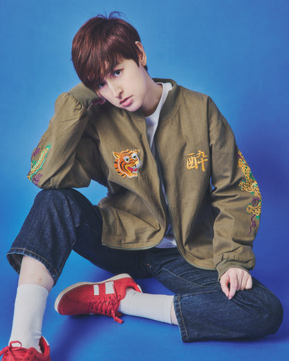 【YOIDORE】 JAPANスーベニア リバーシブルジャケット (845402)