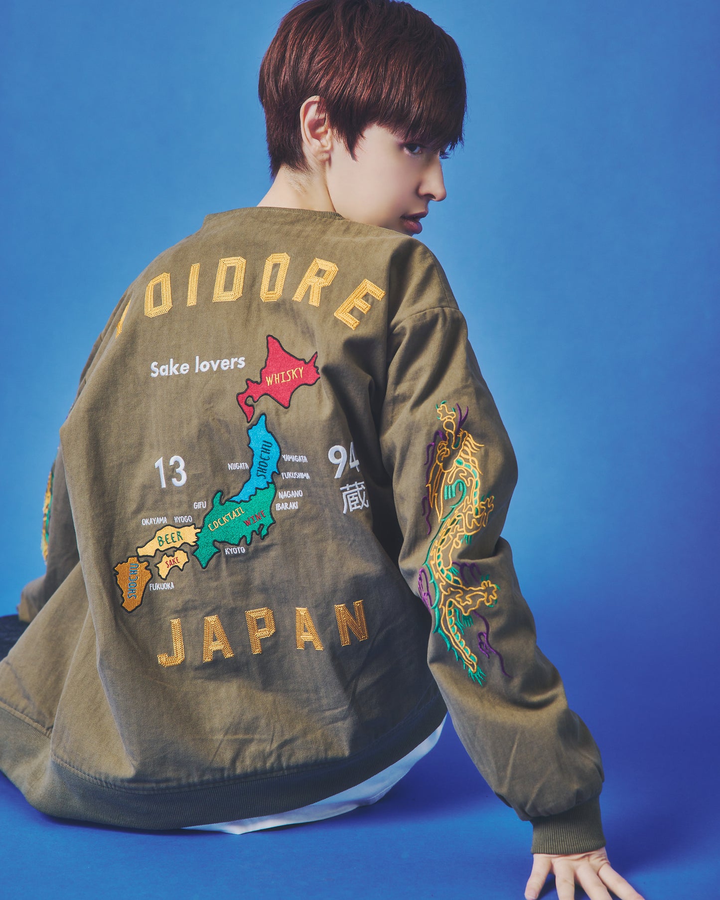 【YOIDORE】 JAPANスーベニア リバーシブルジャケット (845402)